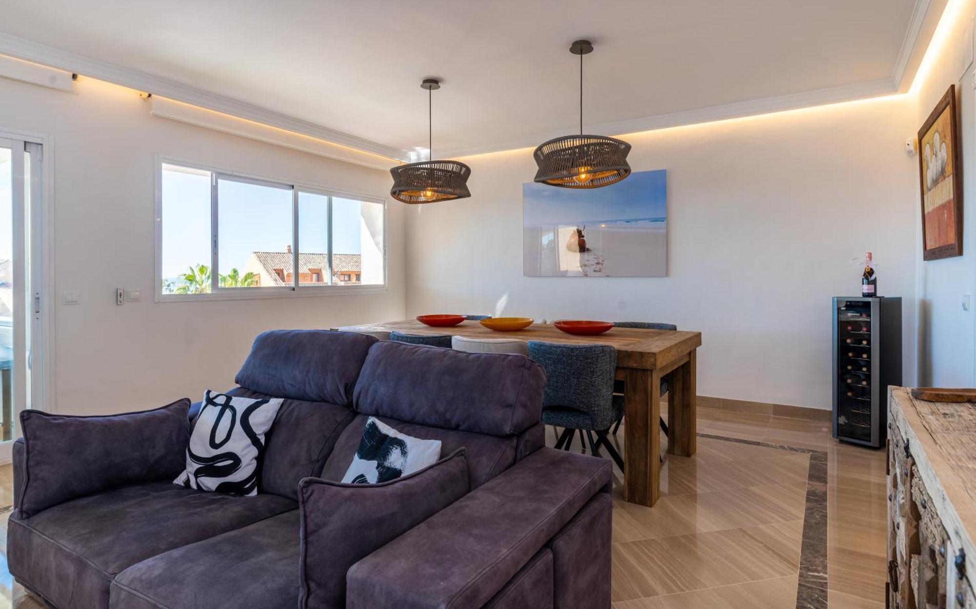 Fantastico Atico Duplex En Marbella, Con Vistas Al Mar Y A 300 Metros De La Playa Apartemen Marbella