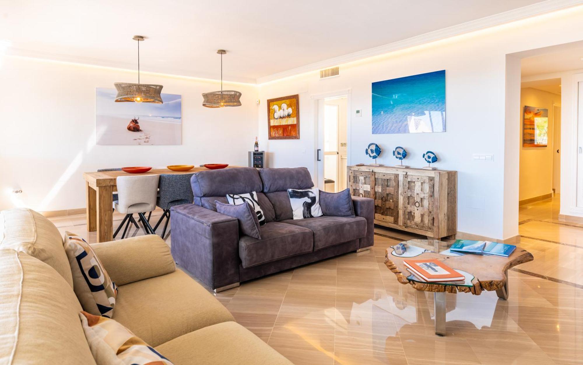 Fantastico Atico Duplex En Marbella, Con Vistas Al Mar Y A 300 Metros De La Playa Appartement